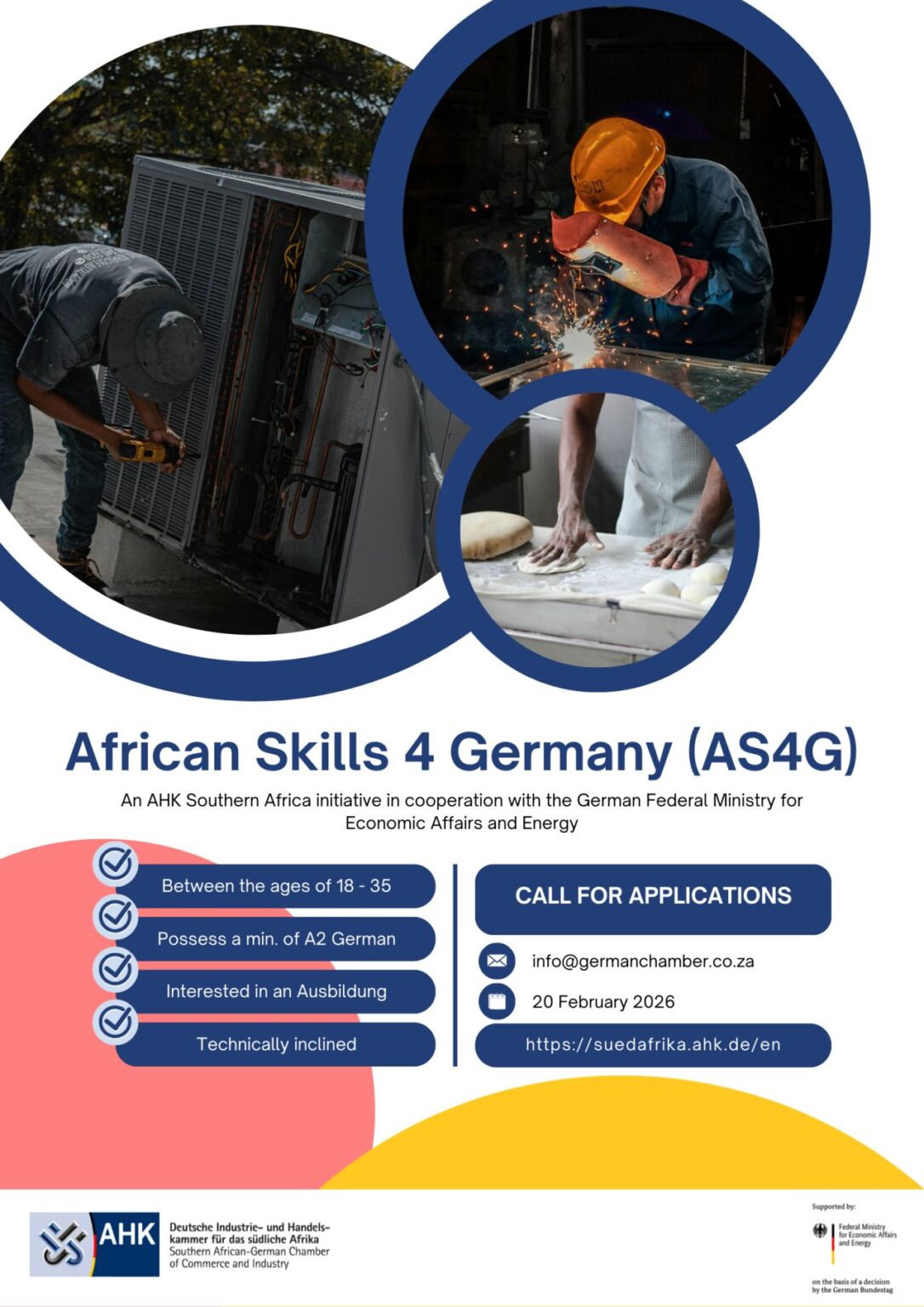 African Skill Development Project Applications for African Skills 4 Germany (AS4G) 2026 Are Now Open! – X ...