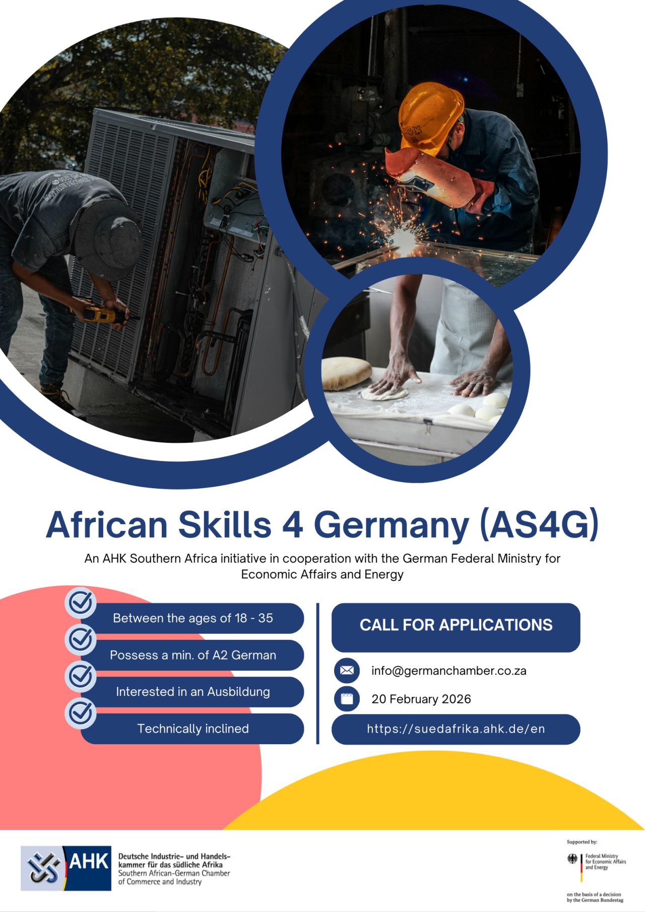 Applications for African Skills 4 Germany (AS4G) 2026 Are Now Open!