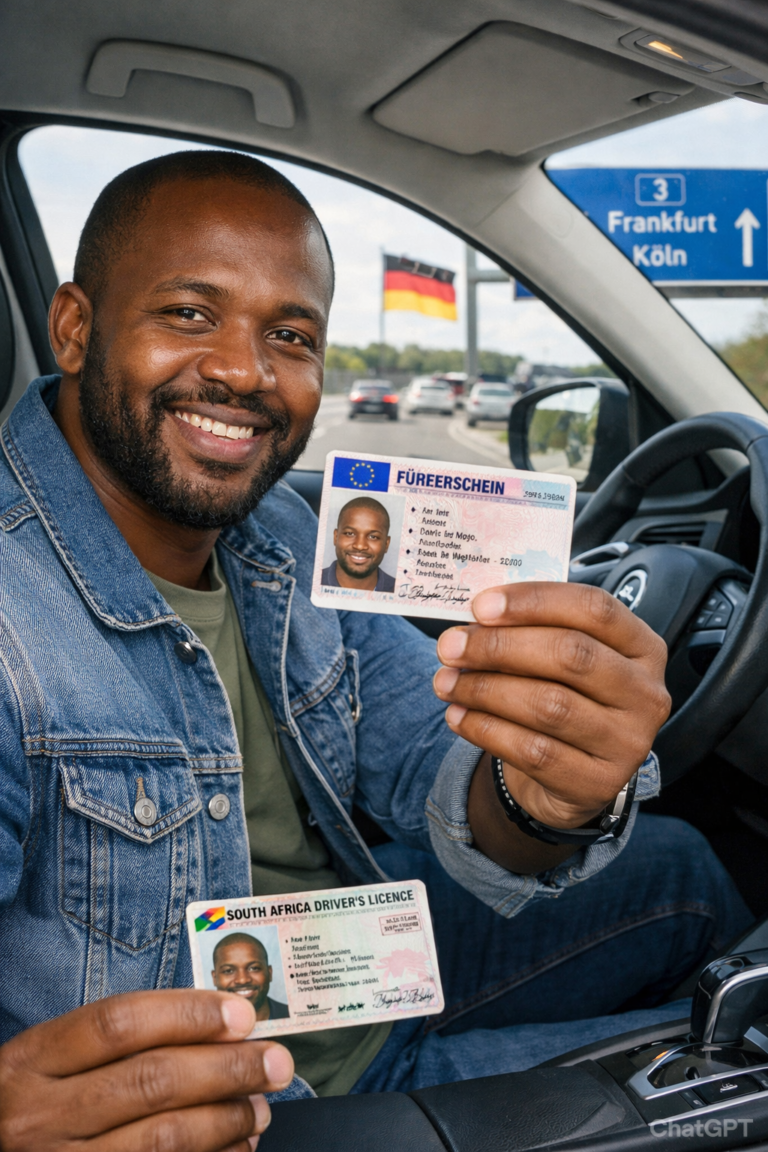 Umschreibung: How to convert your South African drivers license to a German drivers license